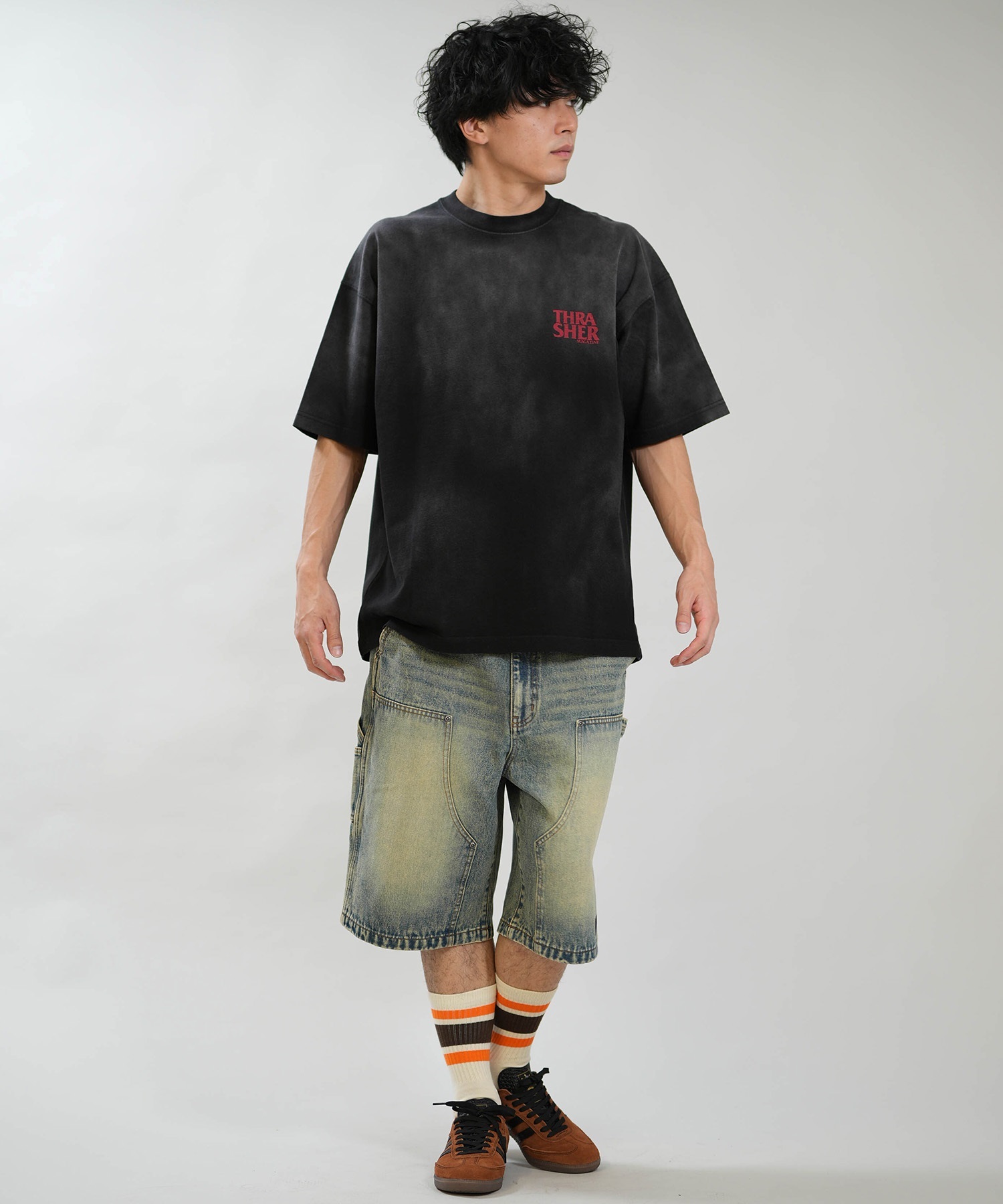 THRASHER スラッシャー ハーフパンツ ショートパンツ メンズ ショーツ