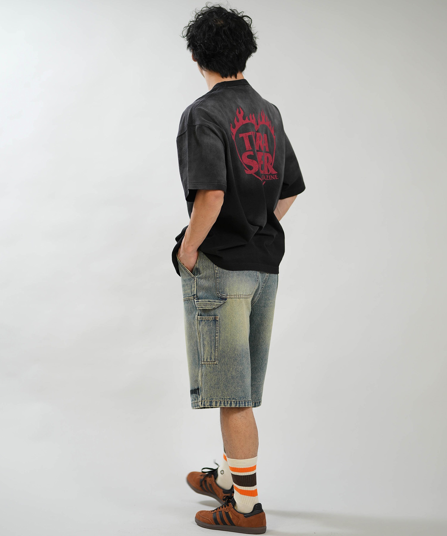 THRASHER スラッシャー ハーフパンツ ショートパンツ メンズ ショーツ