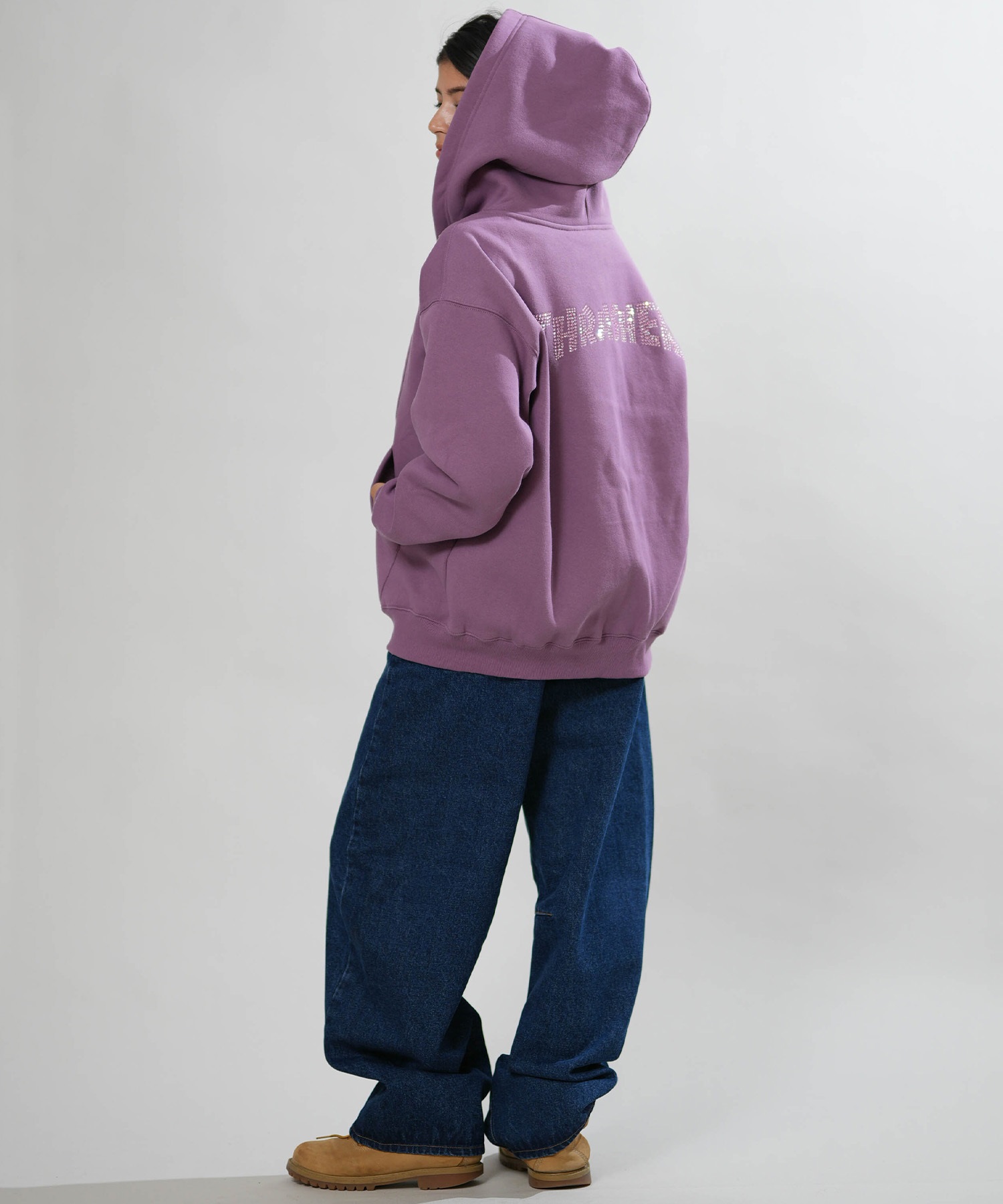 THRASHER スラッシャー ジップアップ パーカー フーディー レディース