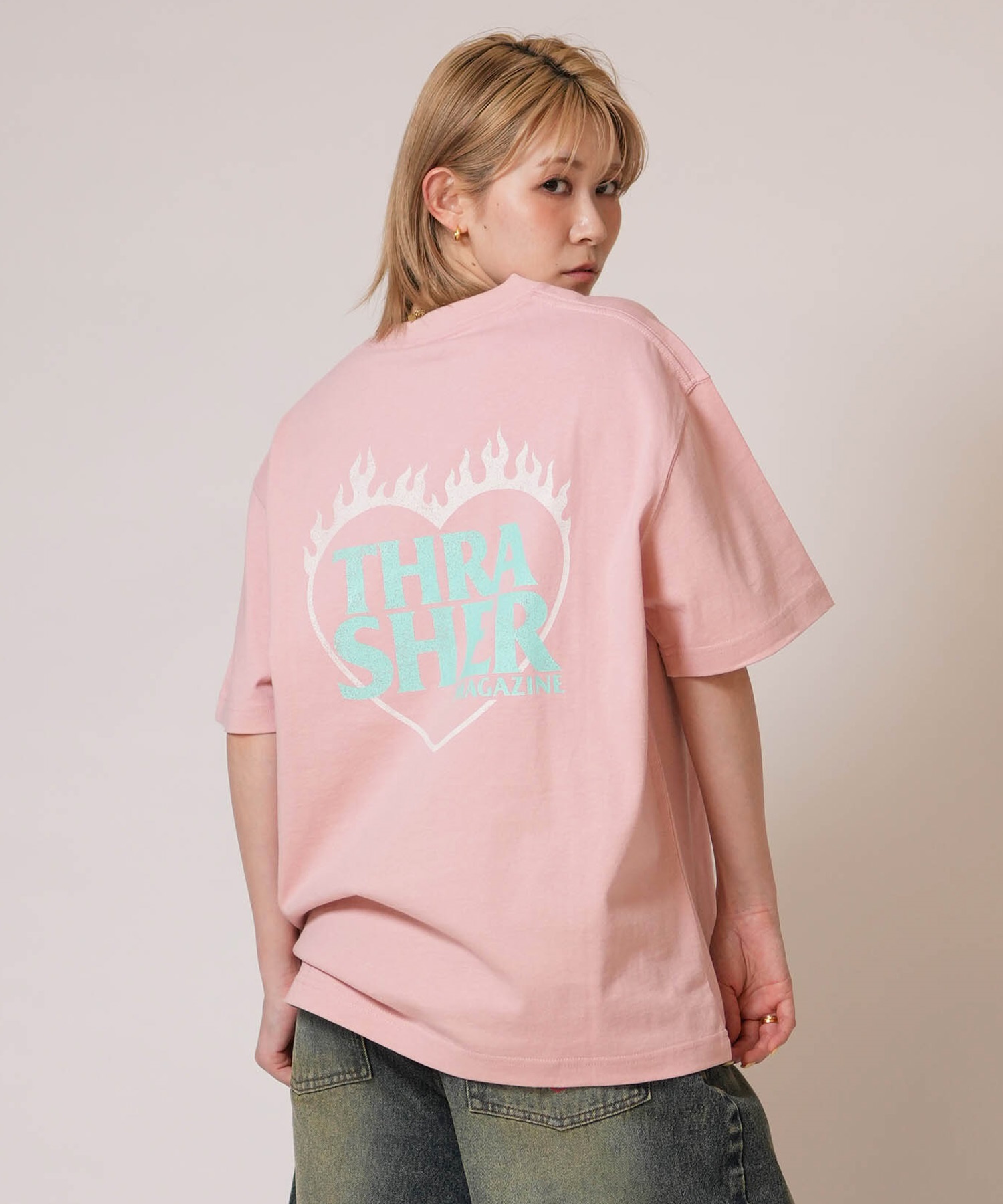8SM1 PACIFIC OCEAN BLUE プリントTシャツ　ピンク　L ocean pacific t shirts products for sale | eBay