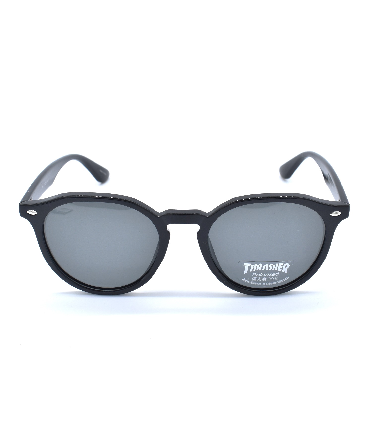 THRASHER スラッシャー サングラス 偏光レンズ CAIN 1047 ｜ムラサキ