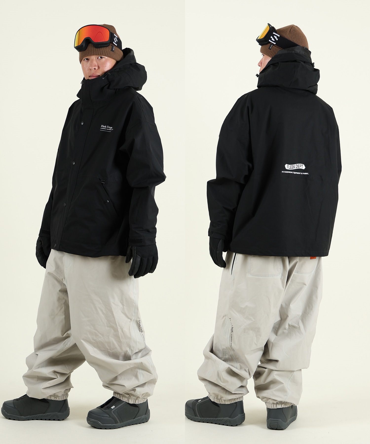 AA HARDWEAR LOCALS スノーボードジャケット AA HARDWEAR ダブルエー フリーク フード ジャケット FLEEK HOOD