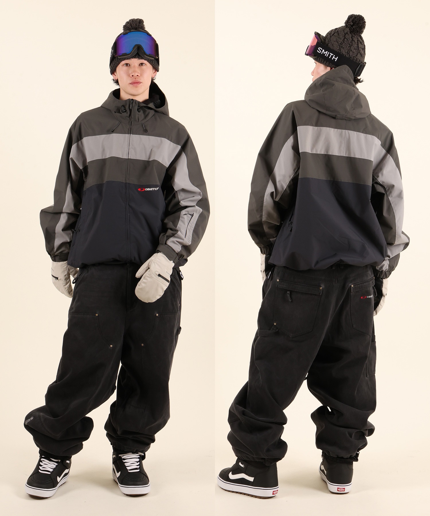 DIMITO ディミト ラインブロックジャケット LINE BLOCK JACKET