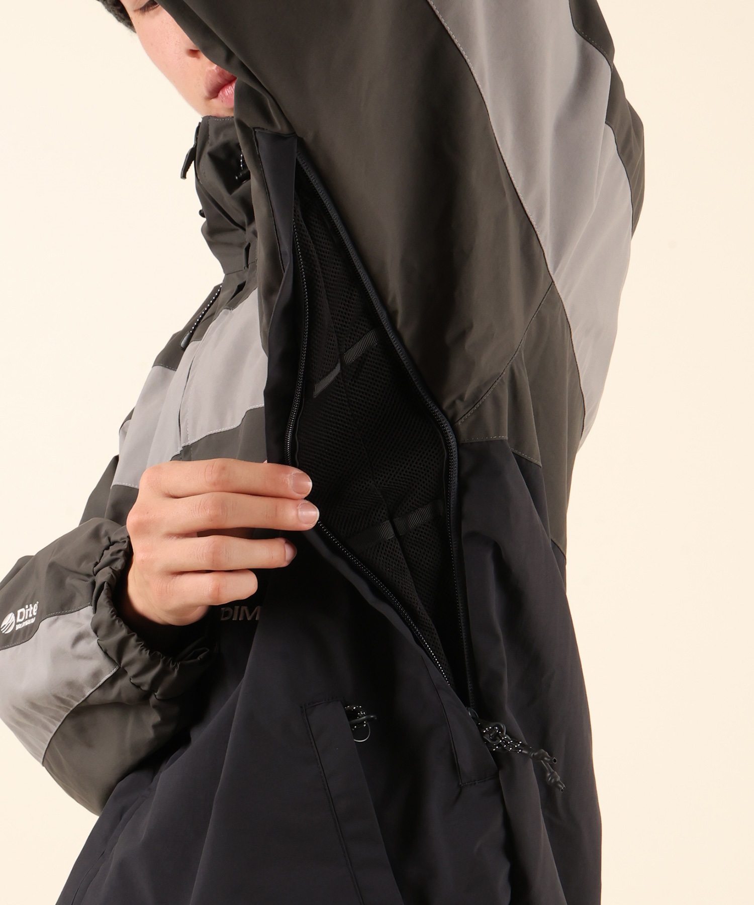 DIMITO ディミト ラインブロックジャケット LINE BLOCK JACKET