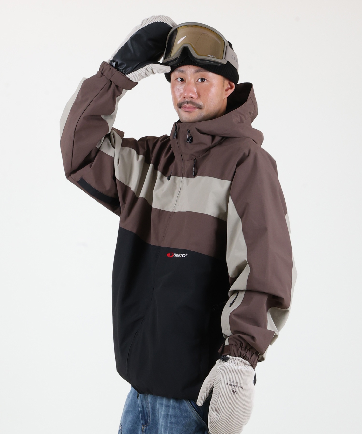 DIMITO ディミト ラインブロックジャケット LINE BLOCK JACKET