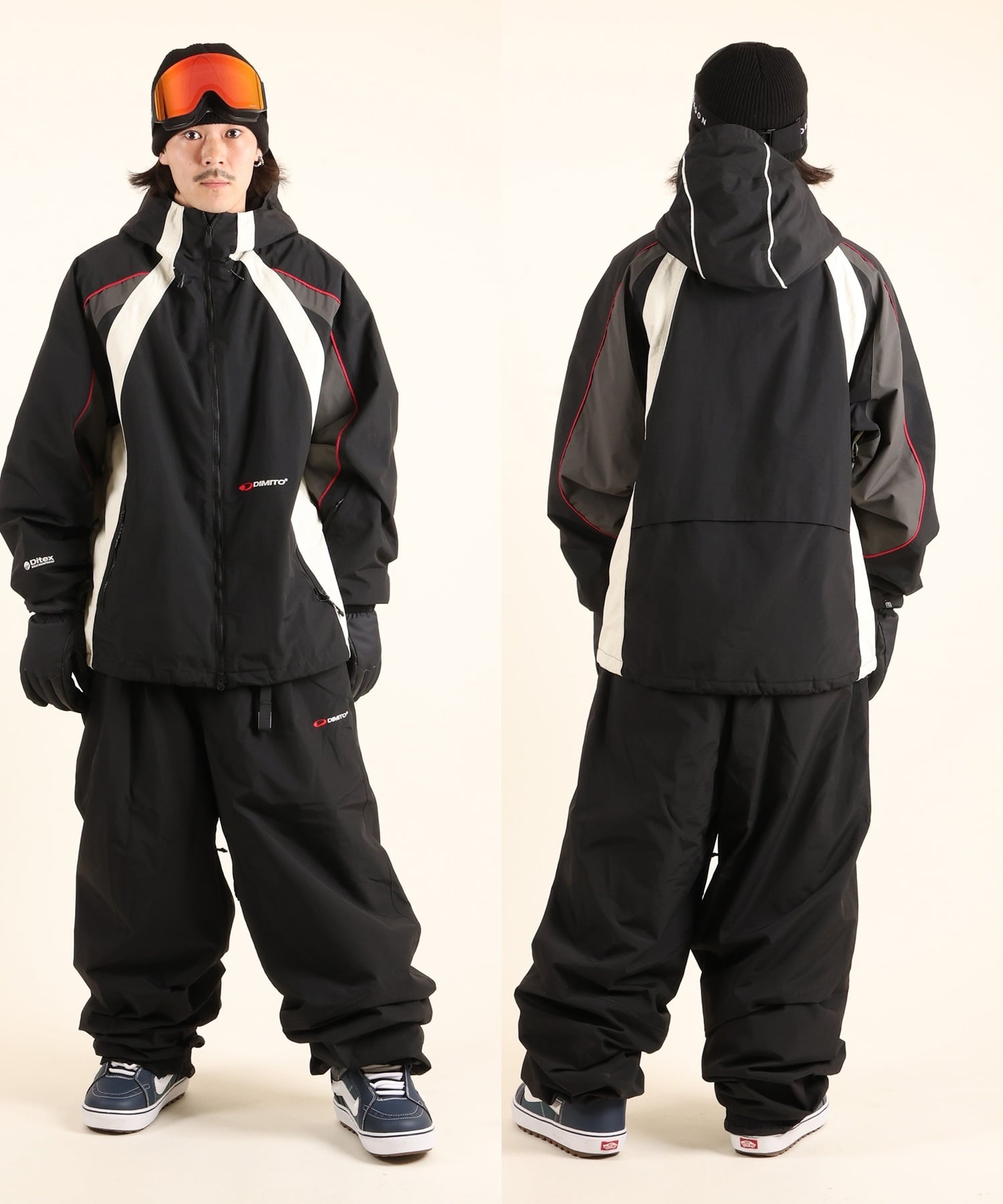 DIMITO ディミト エアフォースバンデッドパンツ 26 AIR FORCE BANDED