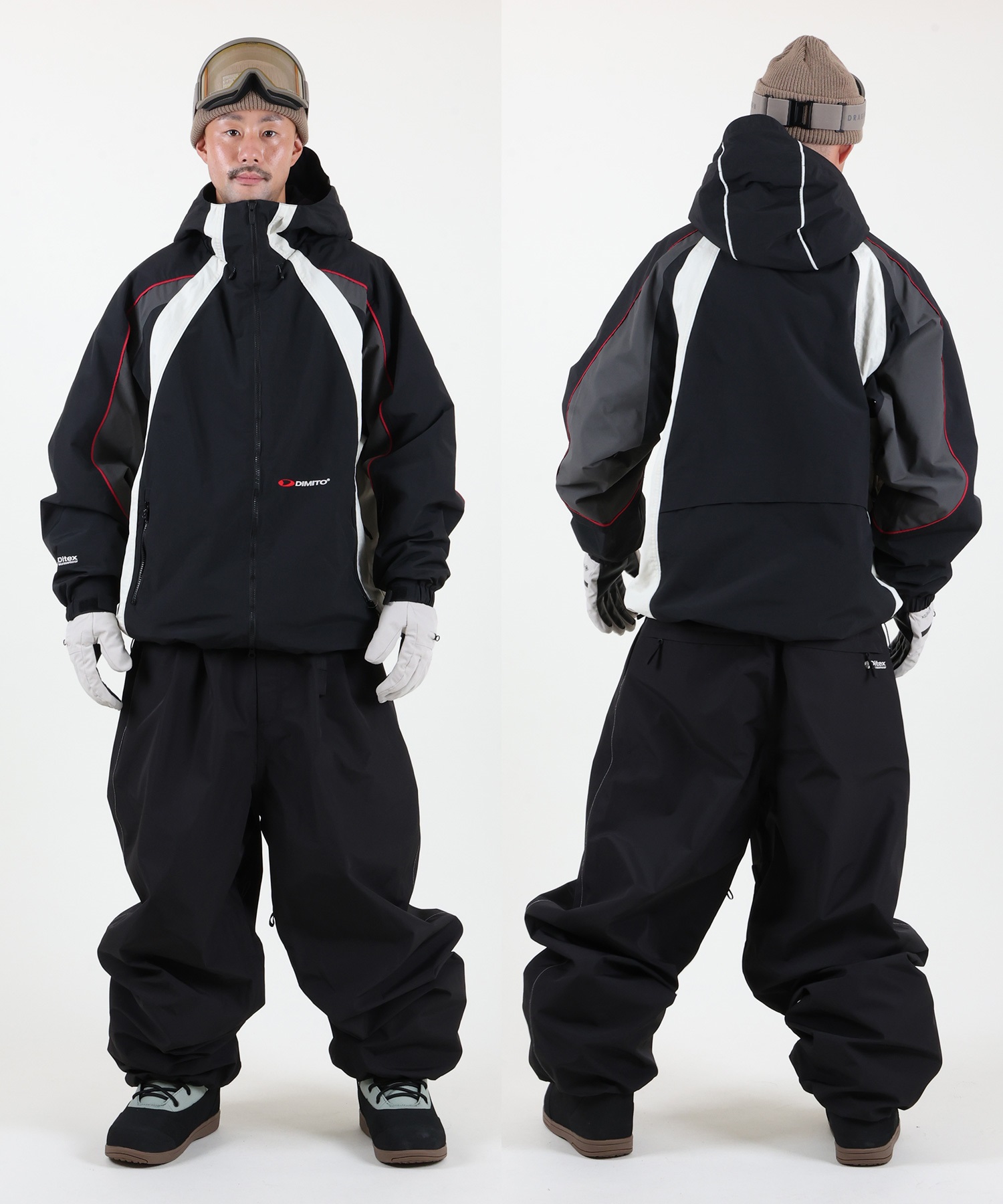 Dimito Variant ES Pants スノーボード DIMITO ディミト バンデッドワイドパンツ BANDED WIDE PANTS