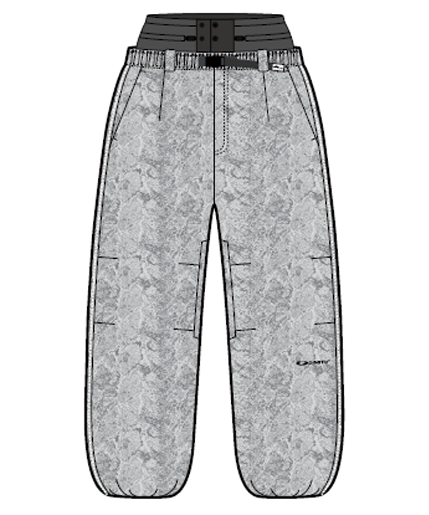 DIMITO ディミト バンデッドワイドパンツ BANDED WIDE PANTS