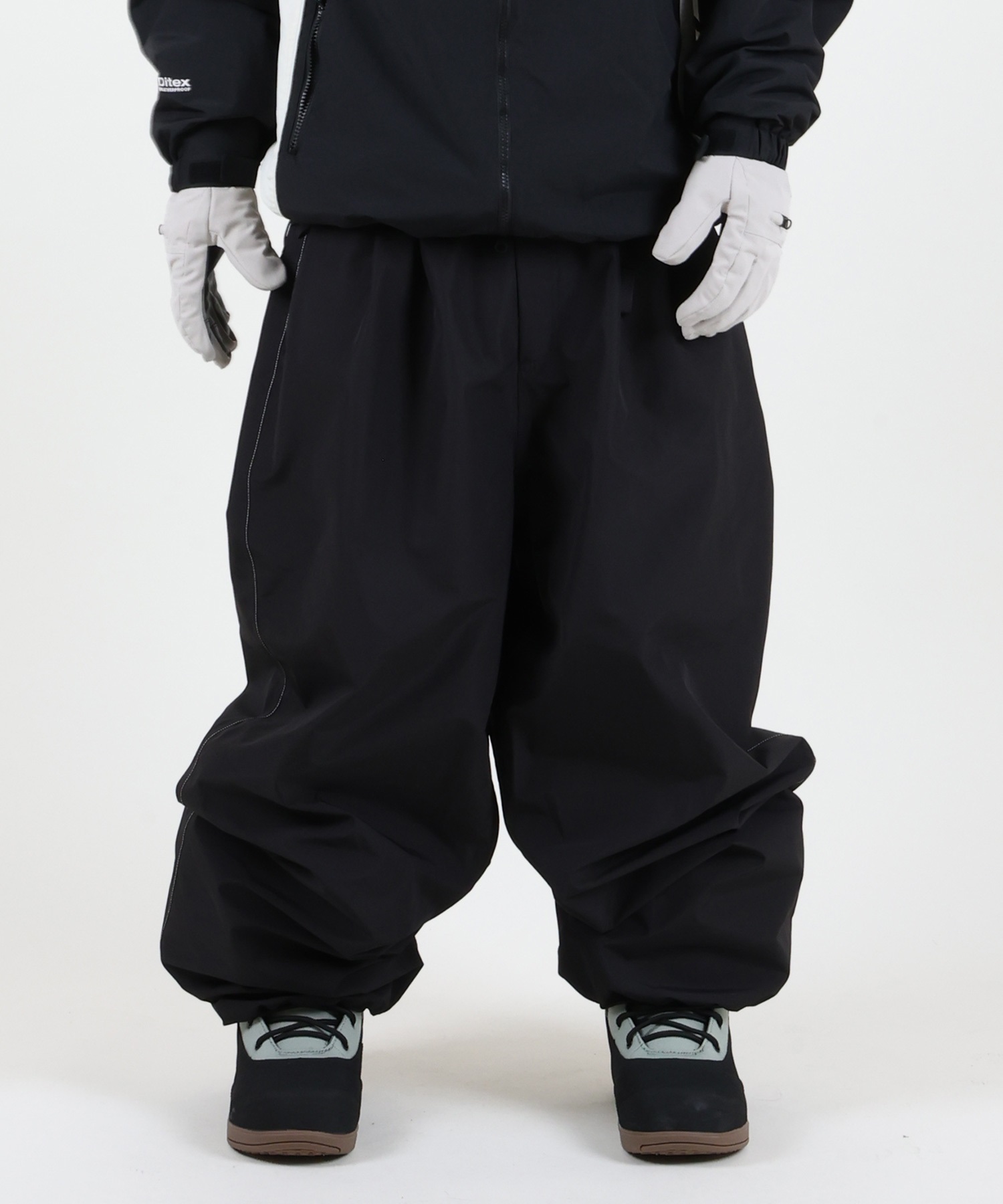 DIMITO ディミト バンデッドワイドパンツ BANDED WIDE PANTS