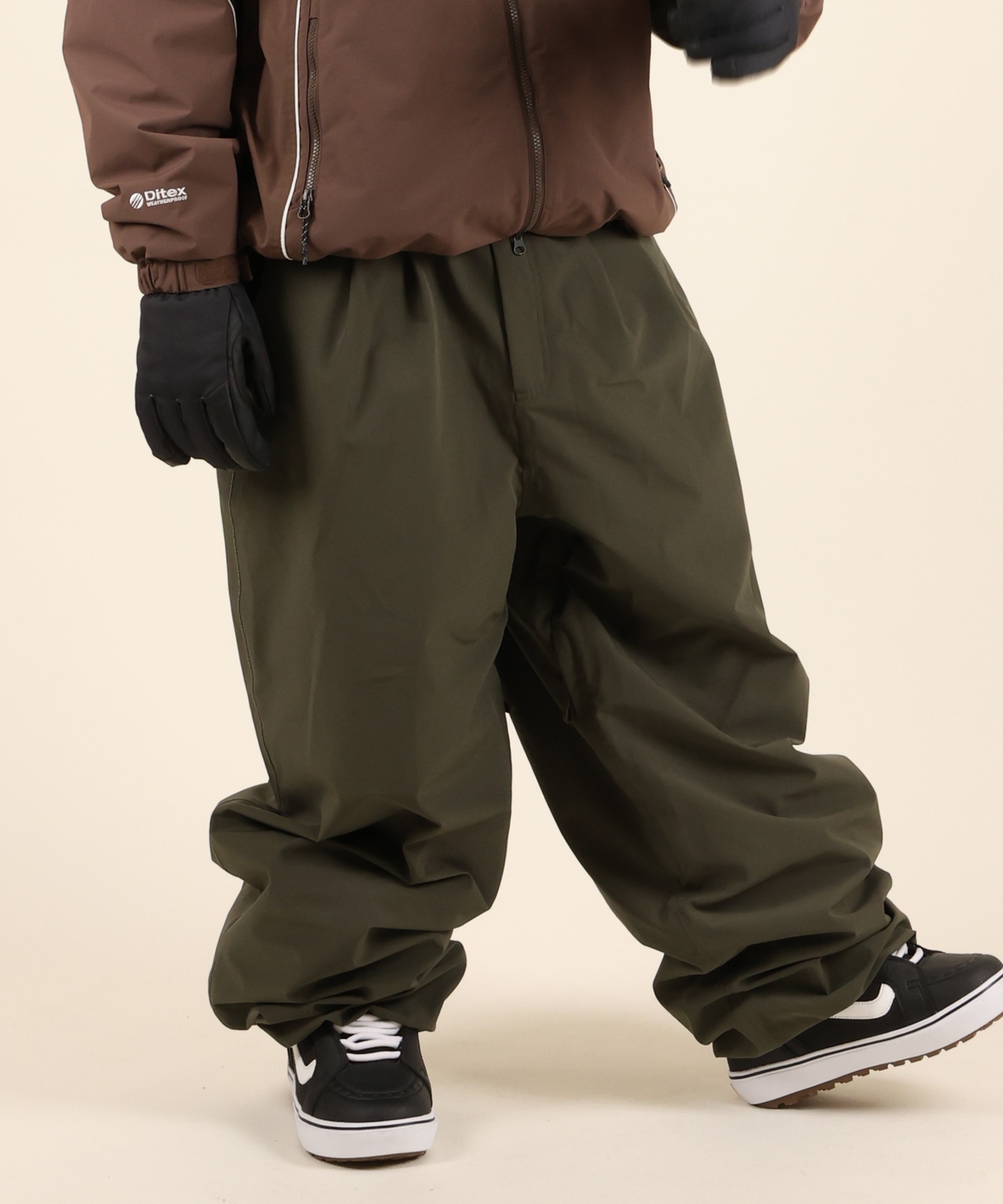 DIMITO ディミト バンデッドワイドパンツ BANDED WIDE PANTS