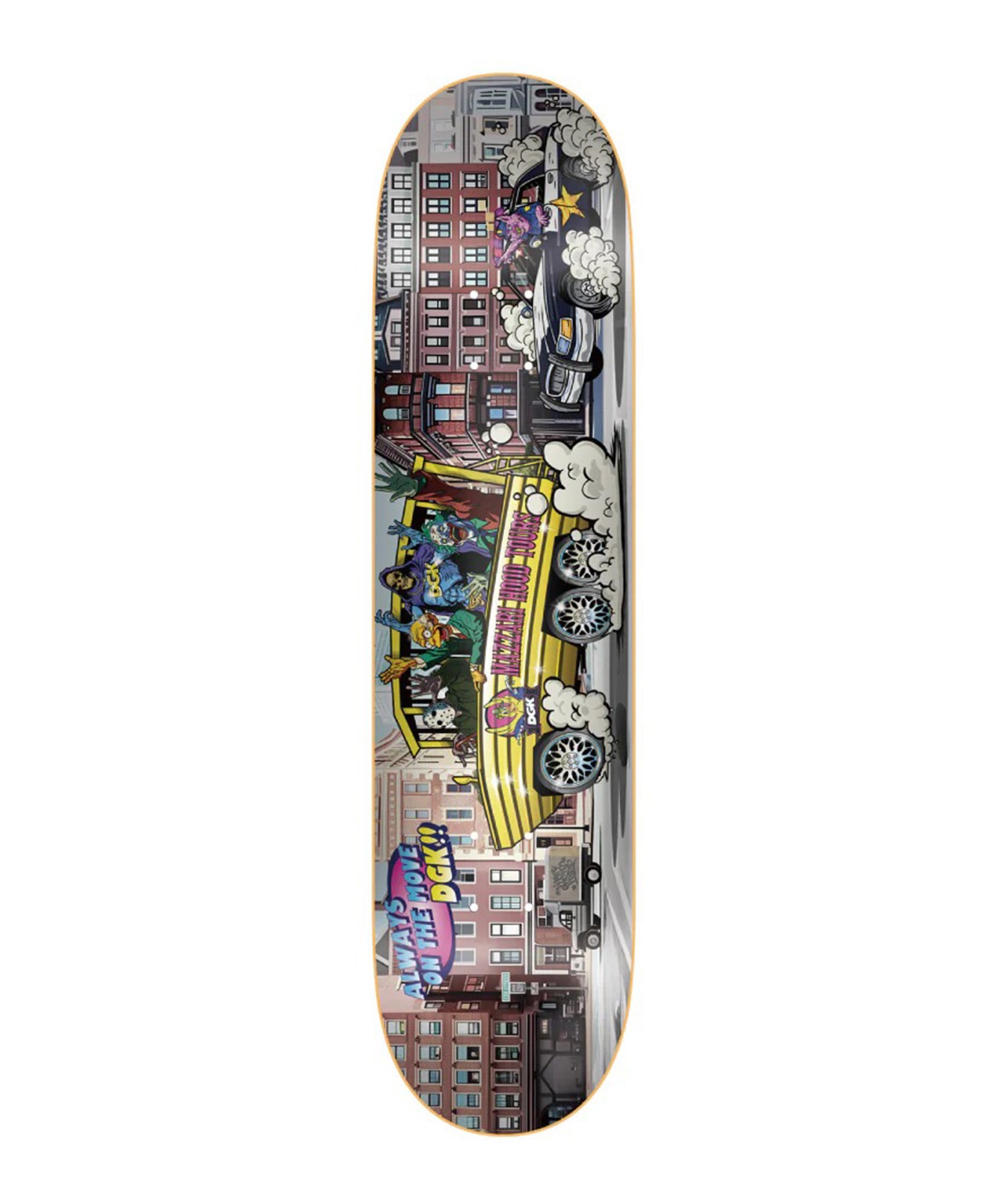 DGK ディージーケー スケートボード デッキ 8.06inch HOOD TOURS WILL