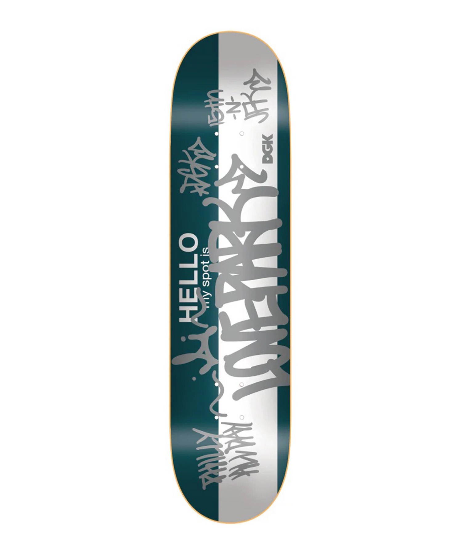 【値下げ】TRAFFIC スケートボードデッキ 7.75インチ DGK ディージーケー スケートボード デッキ 7.75inch HELLO LOVE PARK