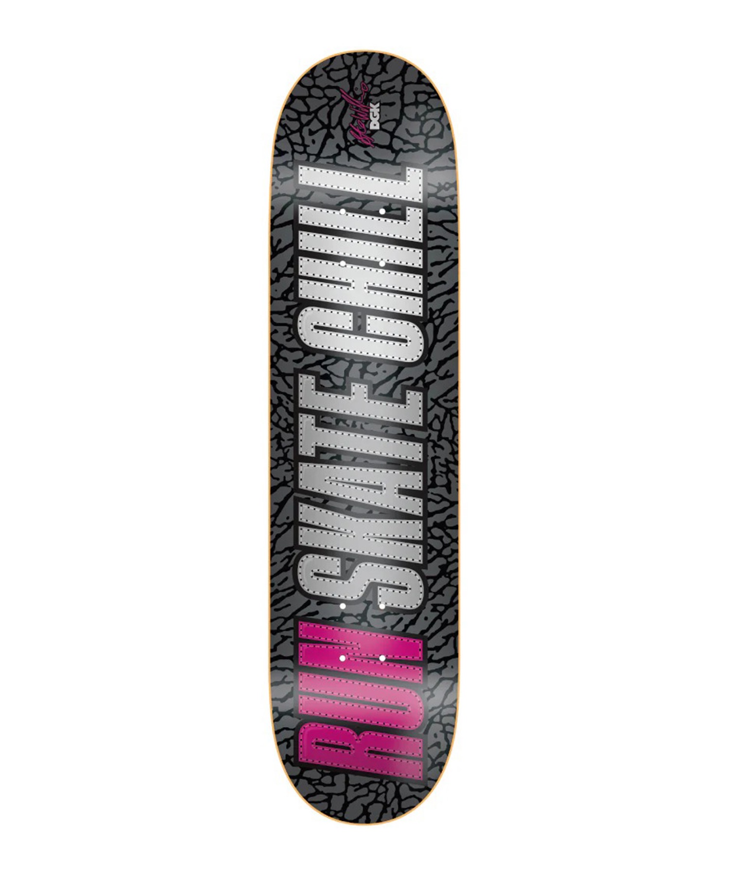 DGK ディージーケー スケートボード デッキ 7.9inch RUN SKATE CHILL 初心者 おすすめ(SW-7.9inch)