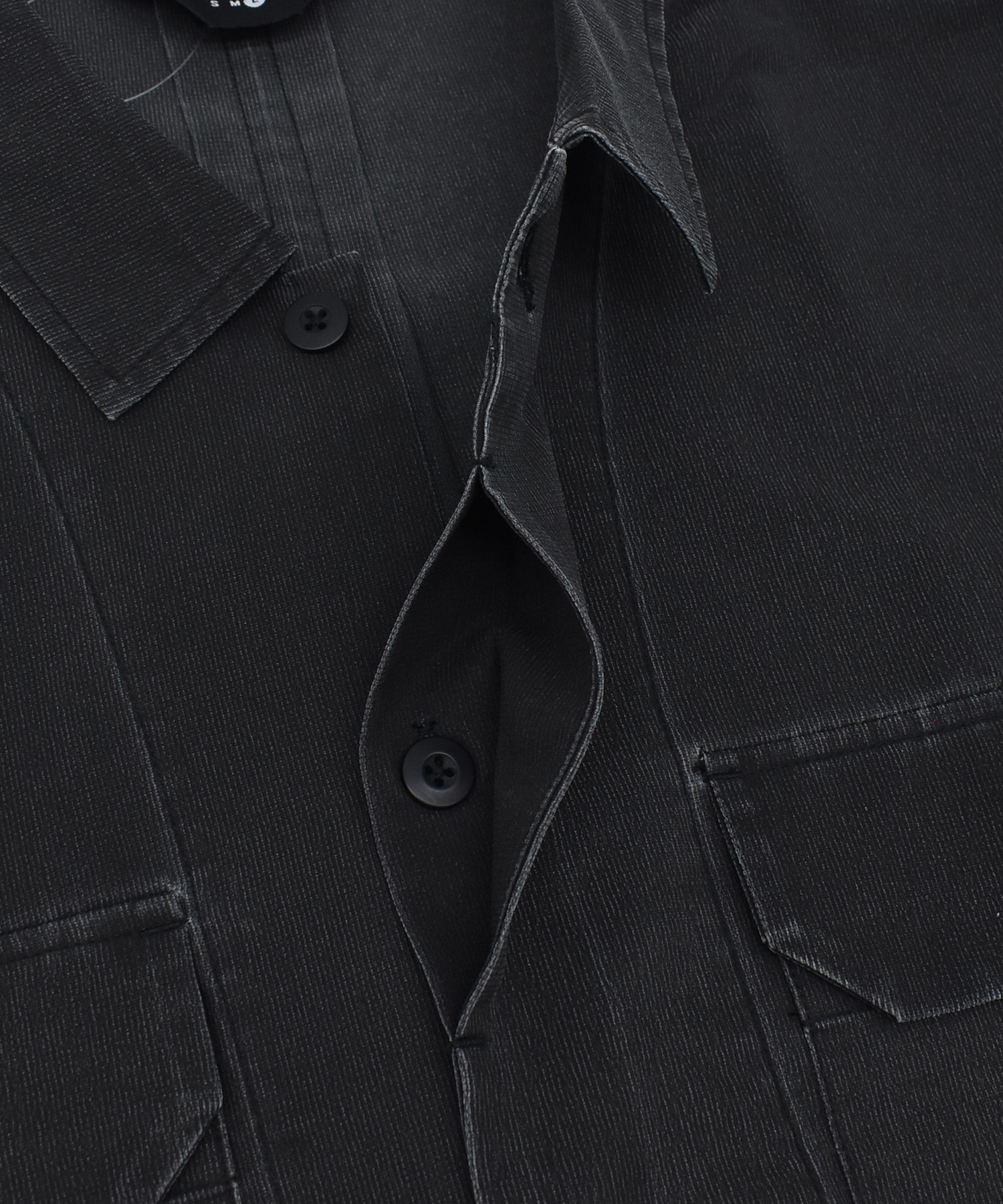 DEAR LAUREL ディアローレル ジャケット メンズ DOT DOBBY WORK JACKET DL26S-0102(BLK-M)