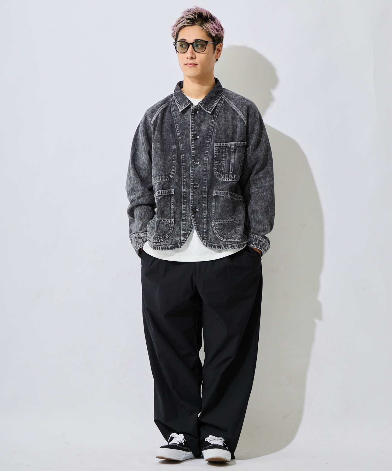 DEAR LAUREL ディアローレル アウター メンズ ジャケット カバーオール DL26S-0101(BLU-M)