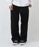 DEAR LAUREL ディアローレル ロングパンツ メンズ ワイドパンツ コーデュロイ テーパード 2タック DL26F-3105(BLK-M)