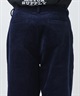 DEAR LAUREL ディアローレル ロングパンツ メンズ ワイドパンツ コーデュロイ テーパード 2タック DL26F-3105(BLK-M)