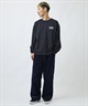 DEAR LAUREL ディアローレル ロングパンツ メンズ ワイドパンツ コーデュロイ テーパード 2タック DL26F-3105(BLK-M)