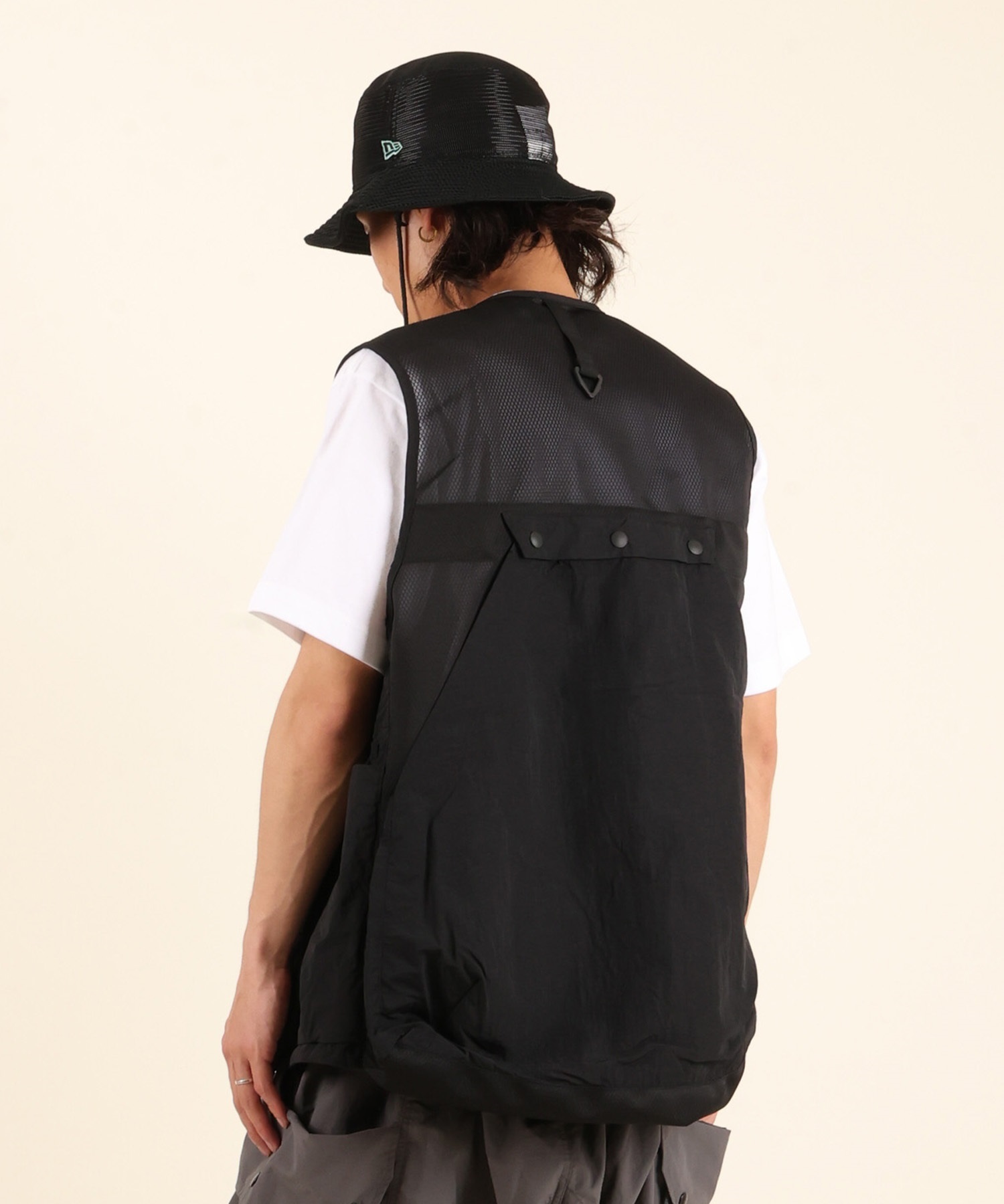 DEAR LAUREL ディアローレル ベスト メンズ 撥水 LOM-VERSATILE VEST