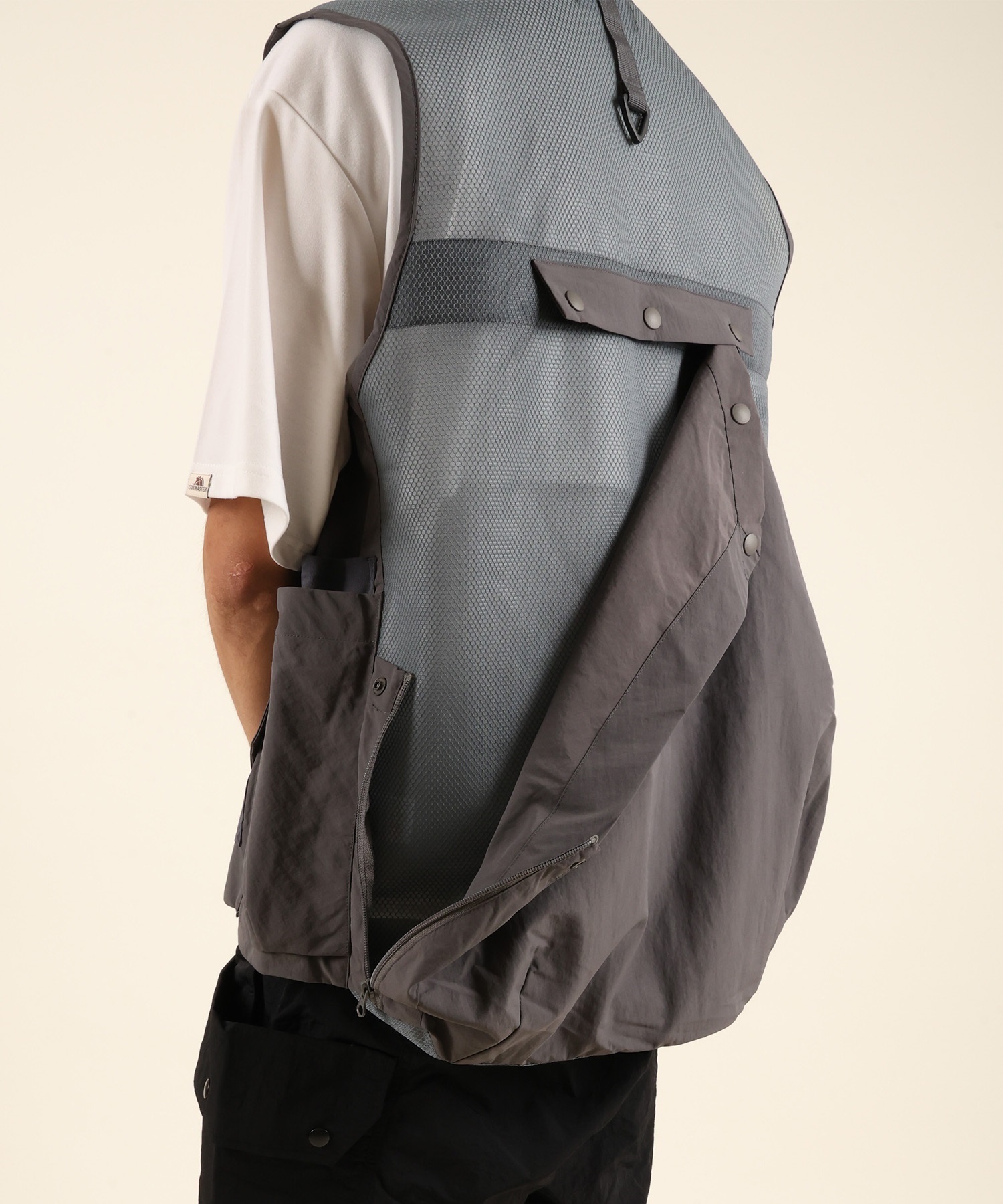 DEAR LAUREL ディアローレル ベスト メンズ 撥水 LOM-VERSATILE VEST