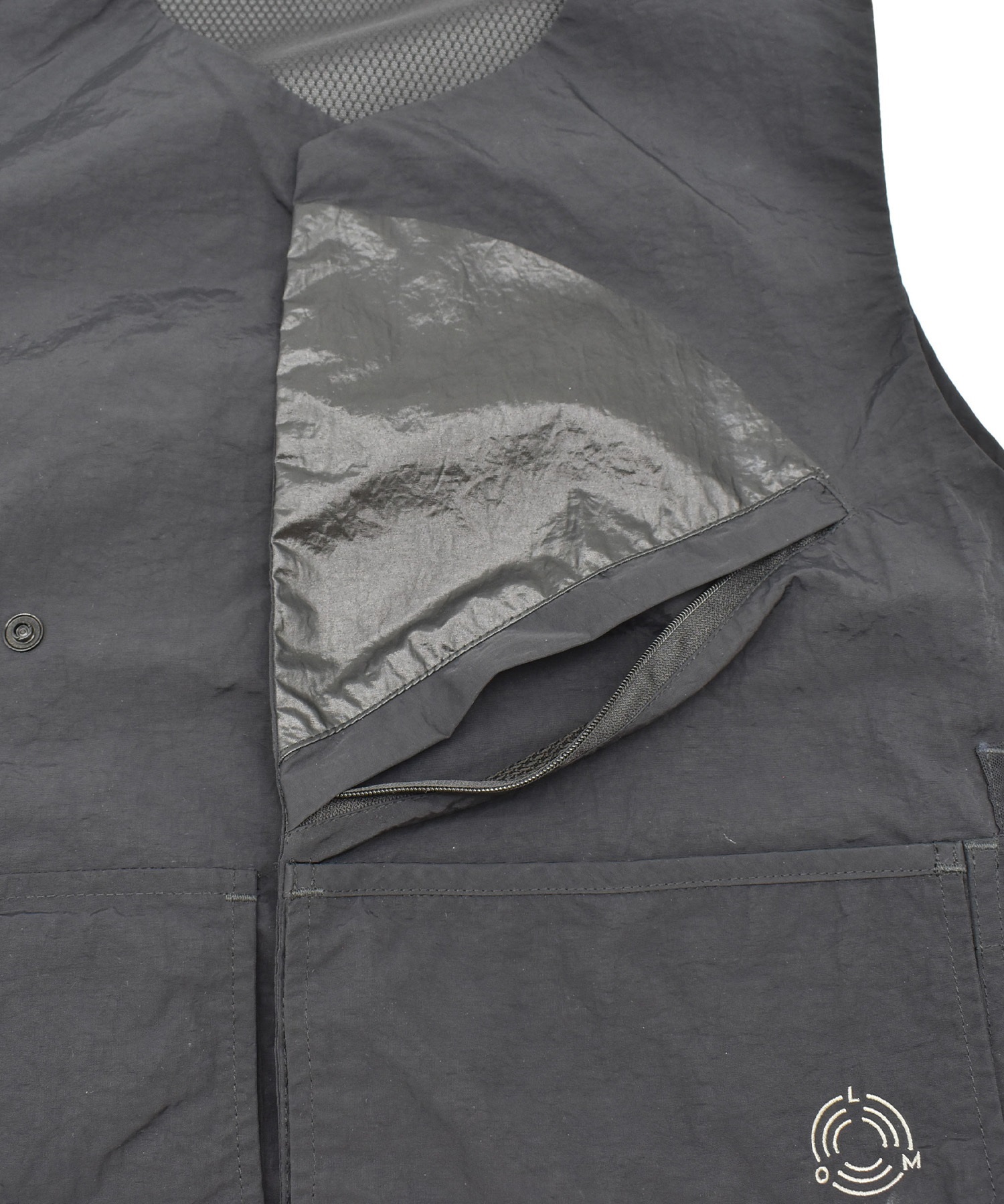 DEAR LAUREL ディアローレル ベスト メンズ 撥水 LOM-VERSATILE VEST 