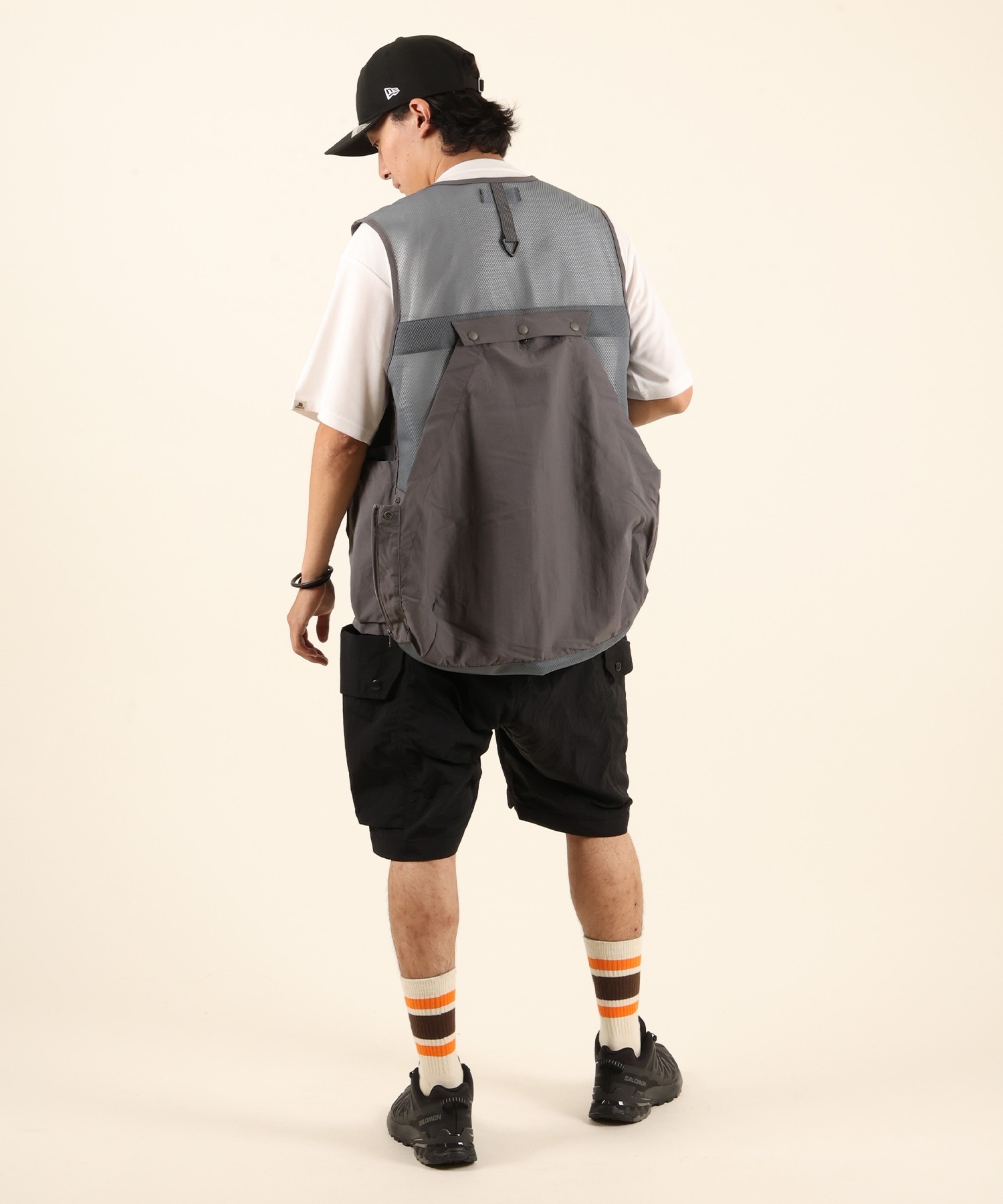 DEAR LAUREL ディアローレル ベスト メンズ 撥水 LOM-VERSATILE VEST 