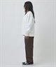 DEAR LAUREL ディアローレル トレーナー スウェット メンズ ピグメント加工 無地 裏毛 DL26F-1101(WHT-M)
