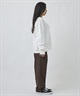 DEAR LAUREL ディアローレル トレーナー スウェット メンズ ピグメント加工 無地 裏毛 DL26F-1101(WHT-M)