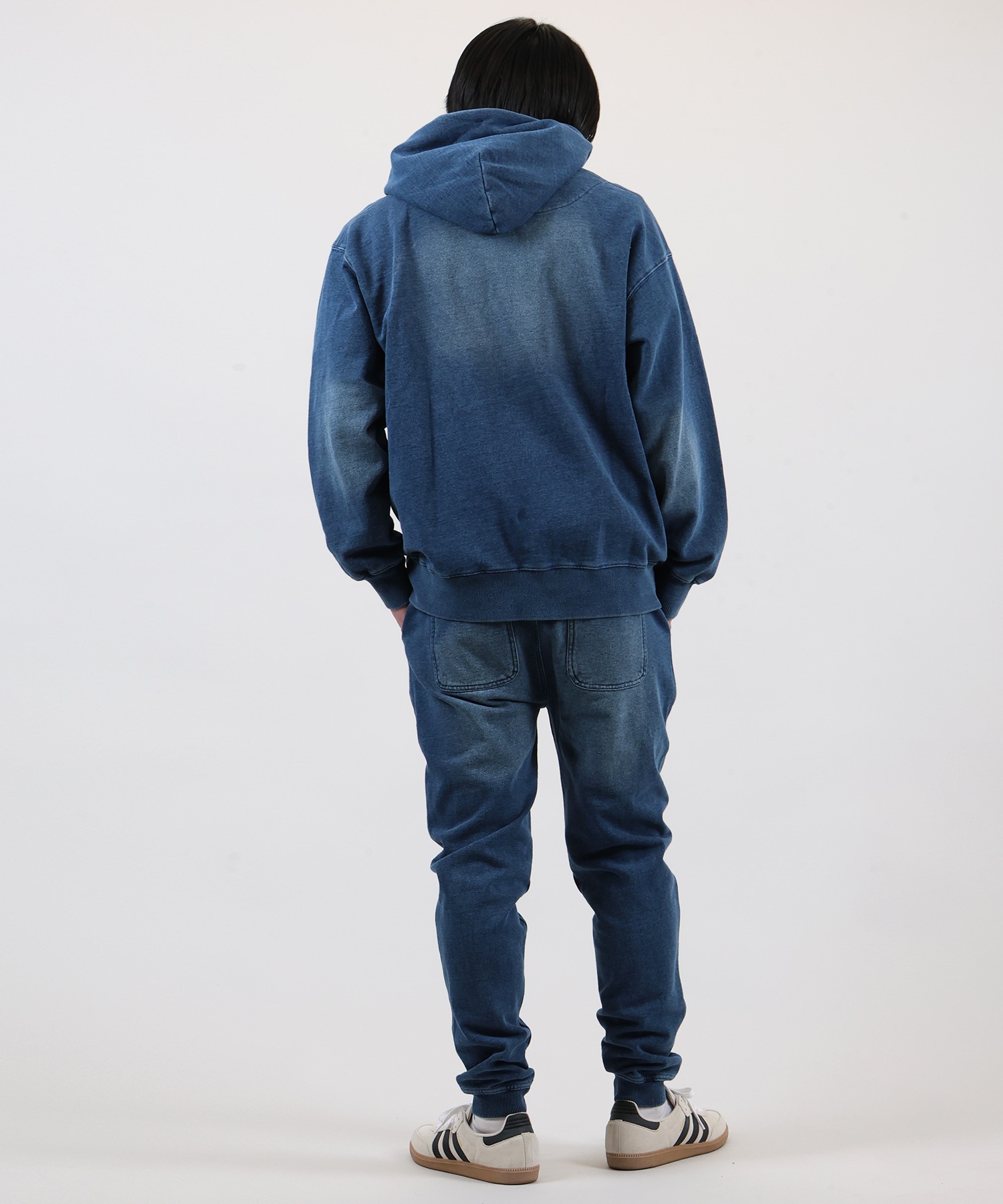 DEAR LAUREL ディアローレル ジップアップ パーカー メンズ 裏毛