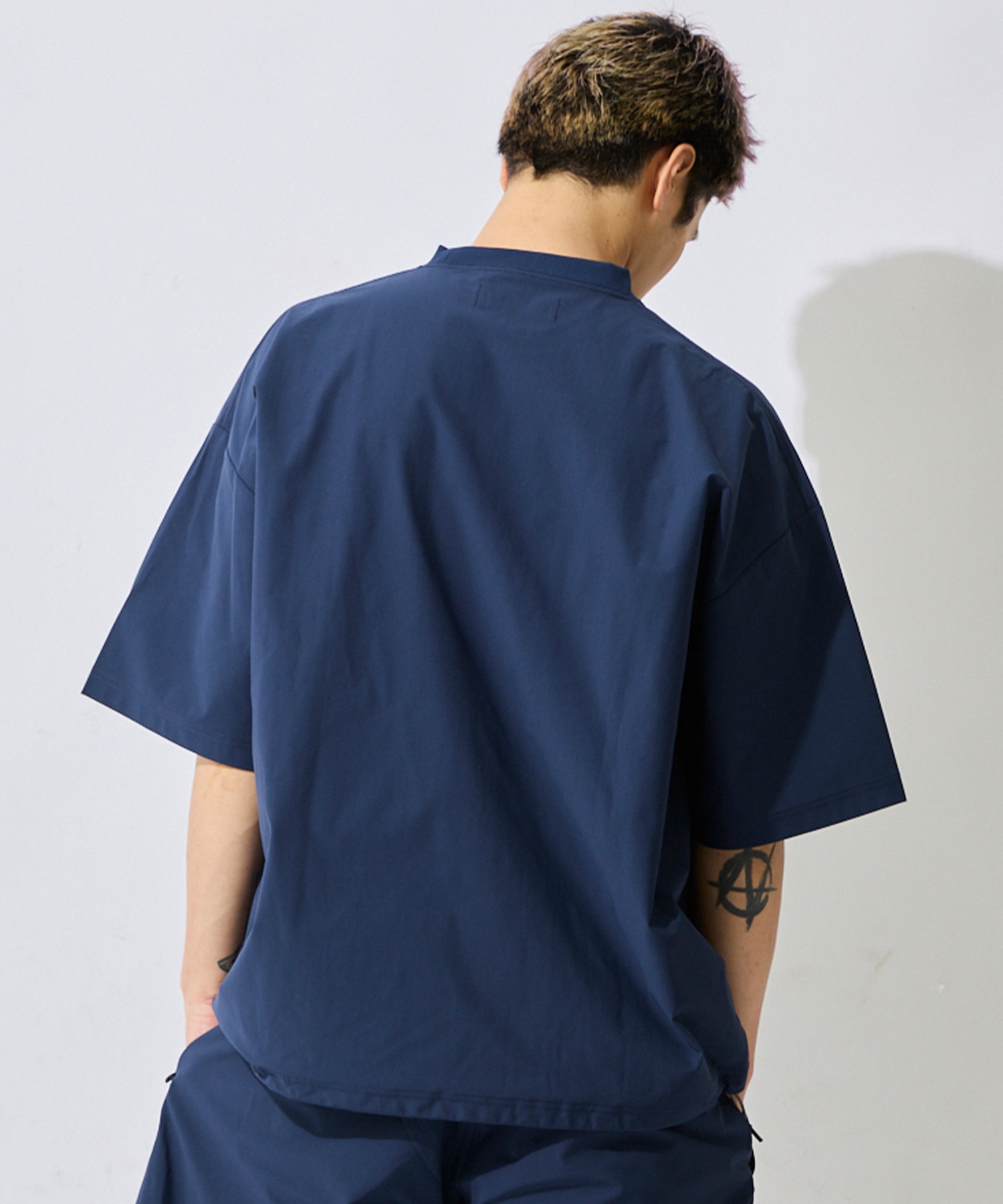DEAR LAUREL ディアローレル 半袖 Tシャツ メンズ EPIX STRING DL26S-2101(BLK-M)