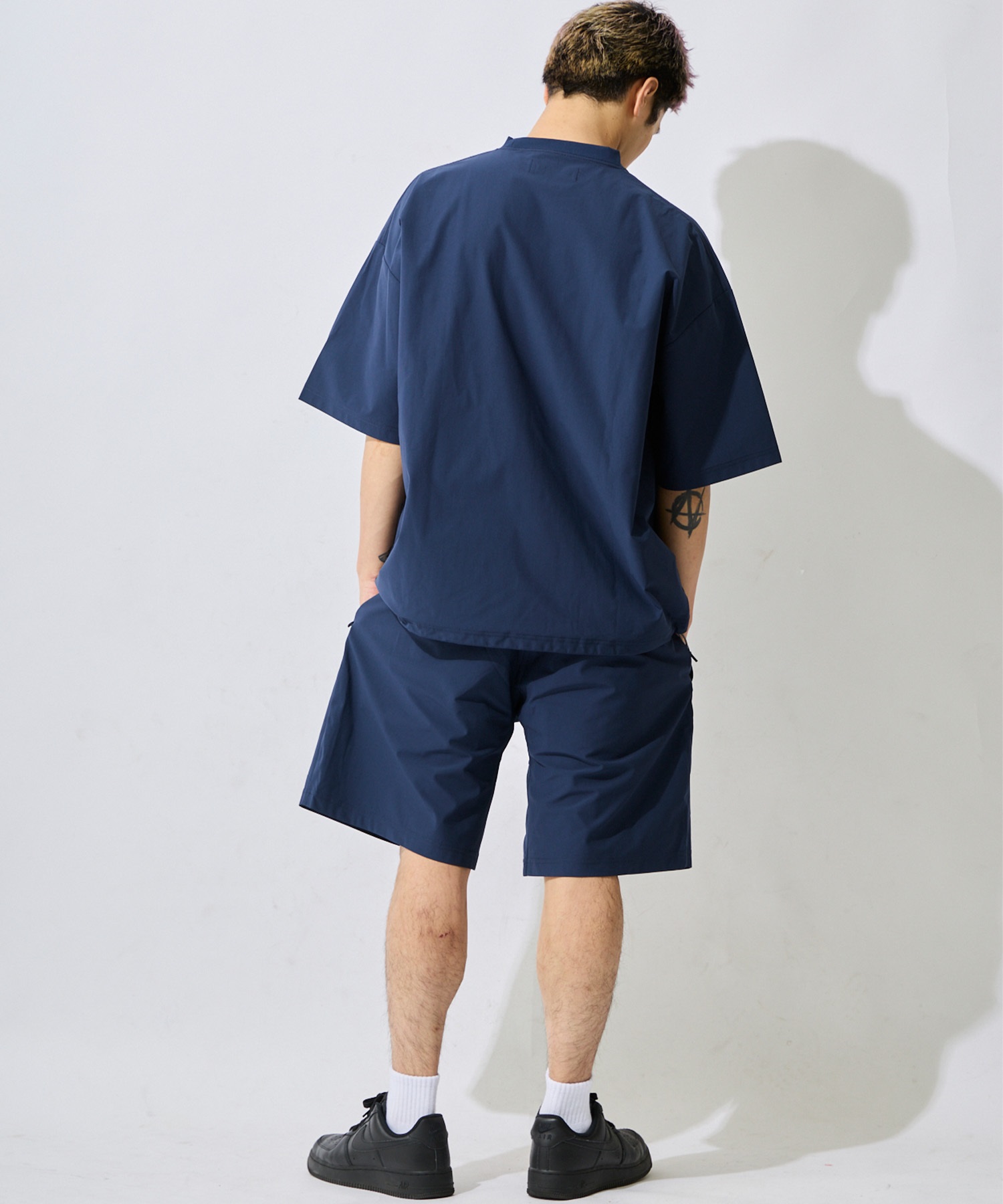 DEAR LAUREL ディアローレル 半袖 Tシャツ メンズ EPIX STRING DL26S-2101(BLK-M)