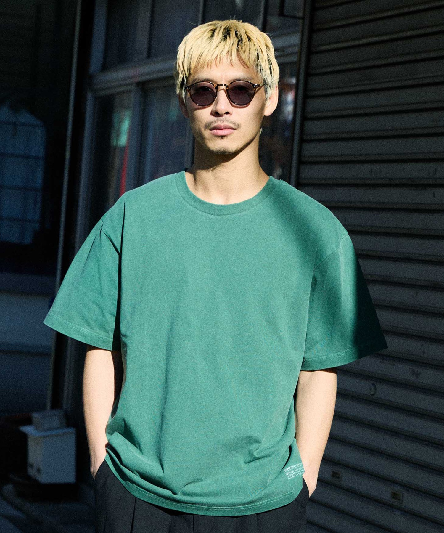 DEAR LAUREL ディアローレル 半袖 Tシャツ メンズ HIGH COOL T DL26S-2102 ムラサキスポーツ限定(BLK-M)