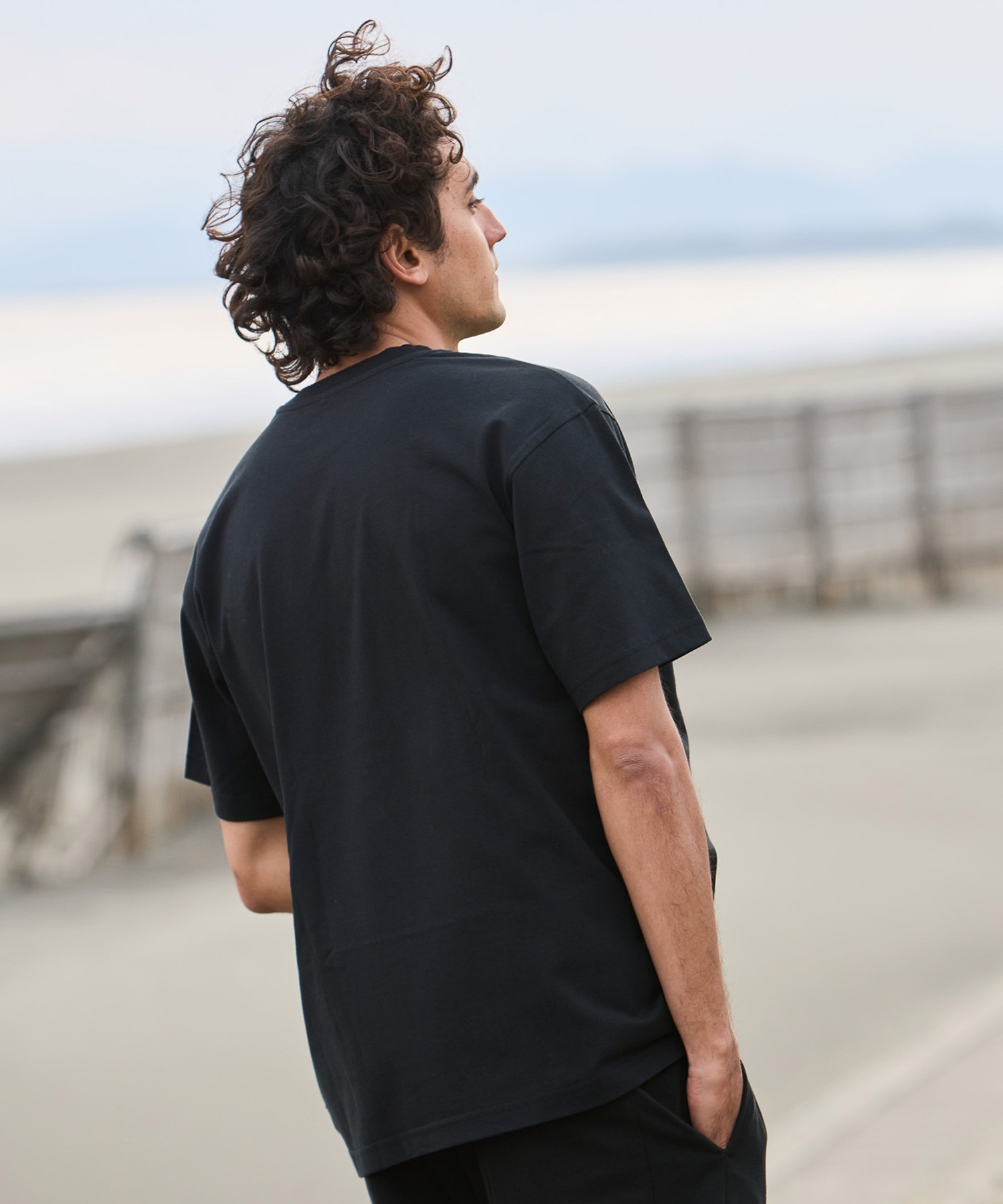 DEAR LAUREL ディアローレル 半袖 Tシャツ メンズ HIGH COOL T DL26S-2102 ムラサキスポーツ限定(BLK-M)