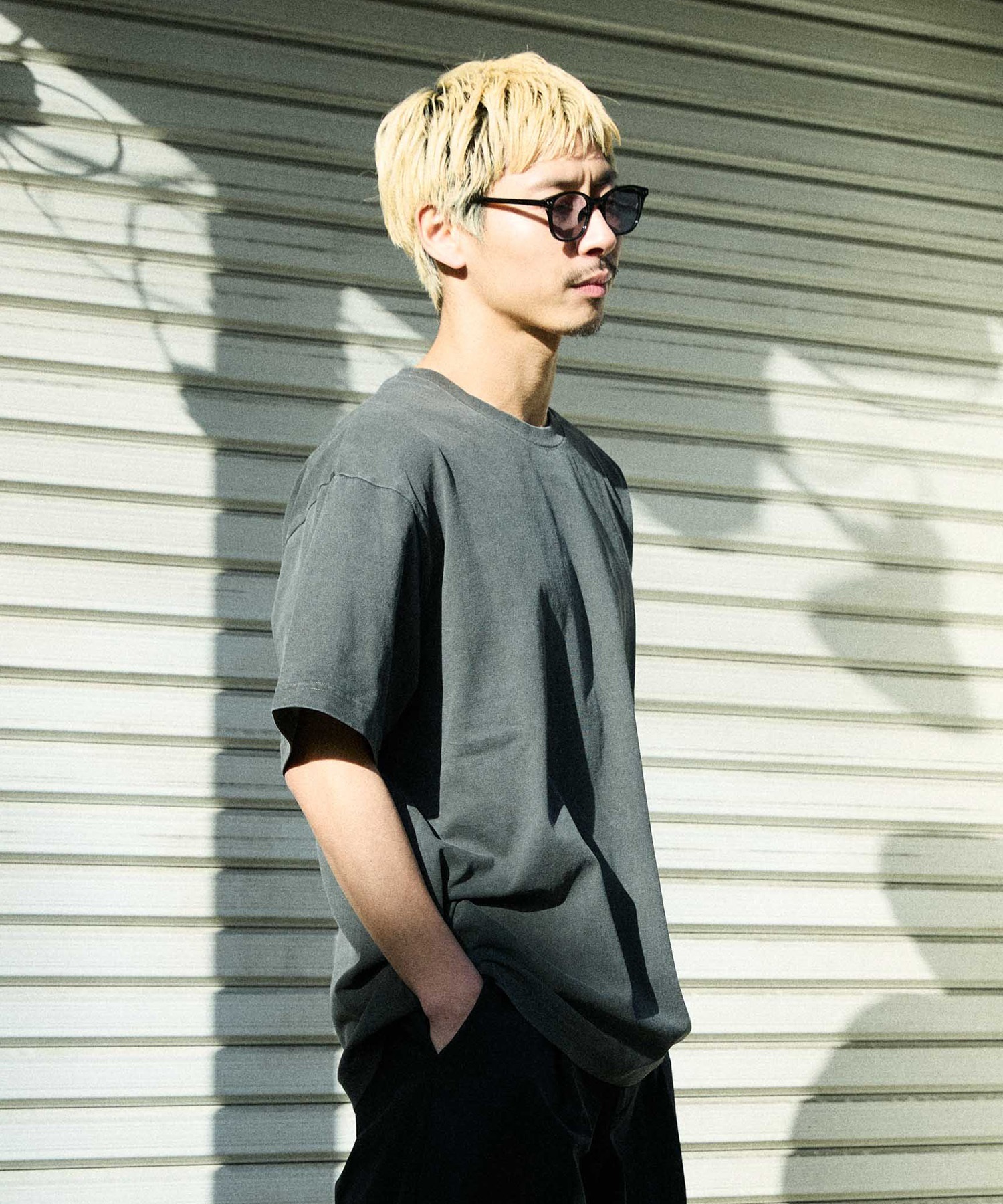 DEAR LAUREL ディアローレル 半袖 Tシャツ メンズ HIGH COOL T DL26S-2102 ムラサキスポーツ限定(BLK-M)