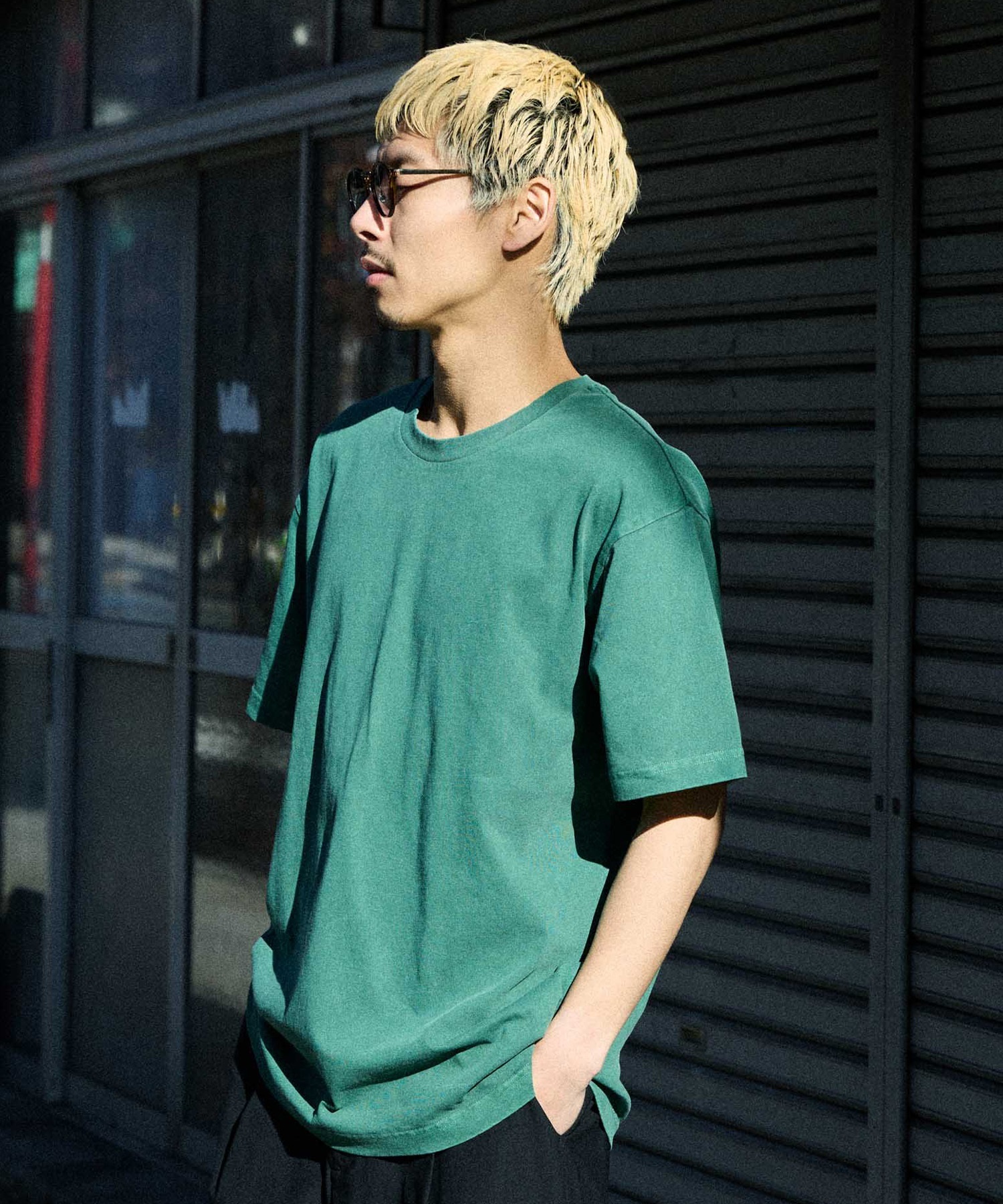 DEAR LAUREL ディアローレル 半袖 Tシャツ メンズ HIGH COOL T DL26S-2102 ムラサキスポーツ限定(BLK-M)