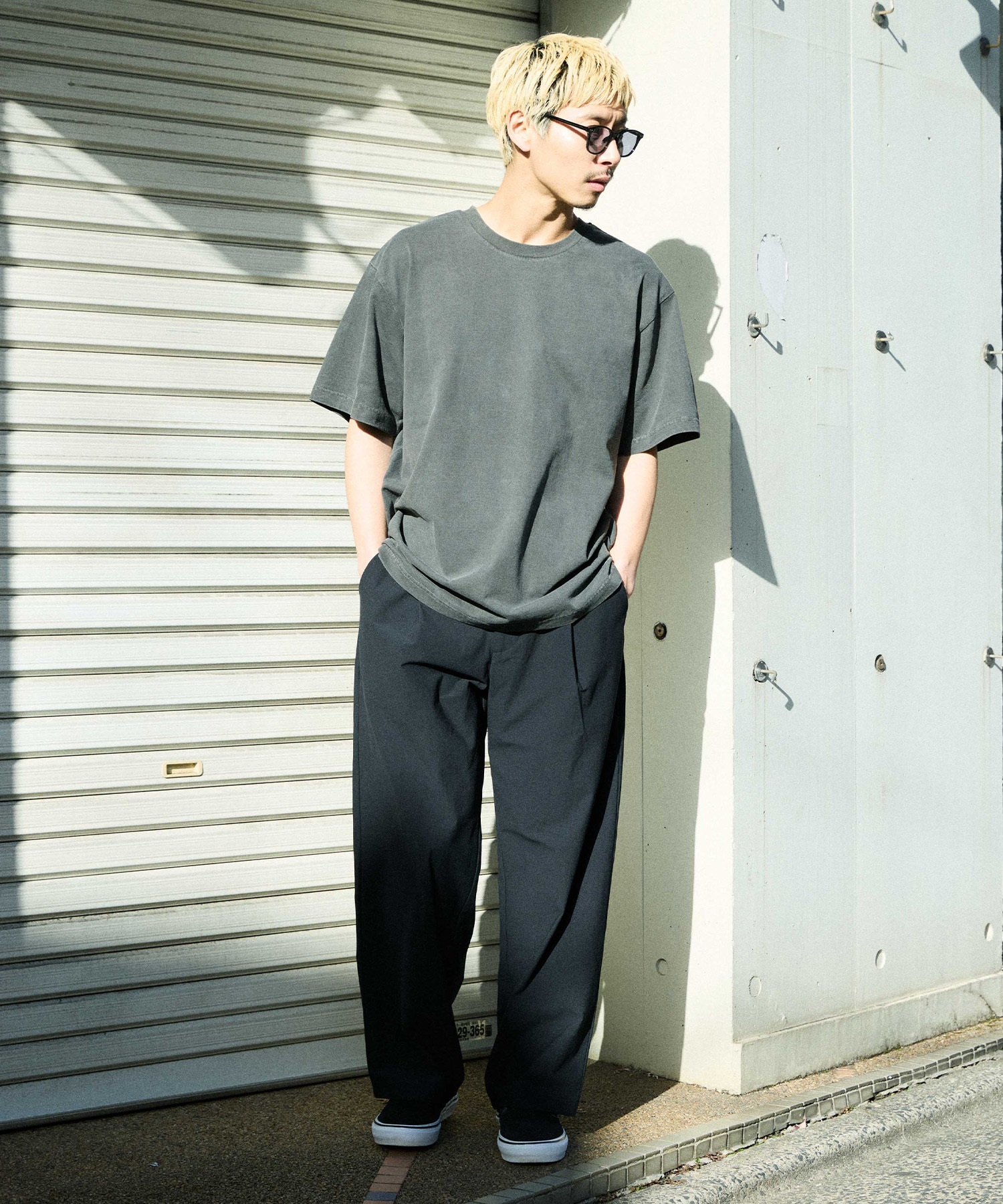 DEAR LAUREL ディアローレル 半袖 Tシャツ メンズ HIGH COOL T DL26S-2102 ムラサキスポーツ限定(BLK-M)