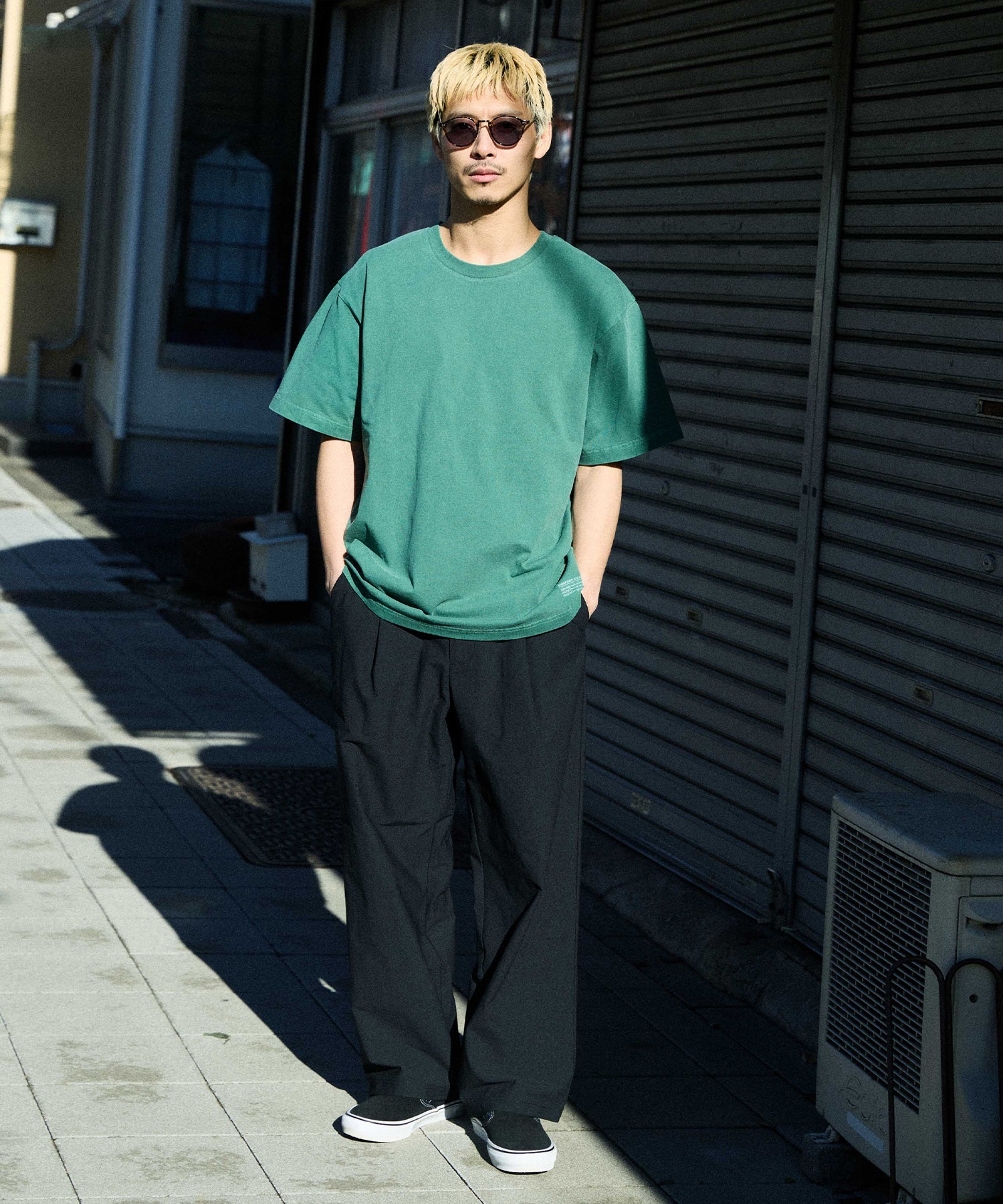 DEAR LAUREL ディアローレル 半袖 Tシャツ メンズ HIGH COOL T DL26S-2102 ムラサキスポーツ限定(BLK-M)