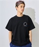 DEAR LAUREL ディアローレル 半袖 Tシャツ メンズ バックプリント LETTER SOUL PRAYING HAND DL26S-2104(WHT-M)