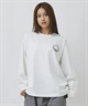 DEAR LAUREL ディアローレル 長袖 Tシャツ ロンT メンズ バックプリント DL26F-2201(WHT-M)