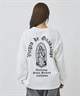 DEAR LAUREL ディアローレル 長袖 Tシャツ ロンT メンズ バックプリント DL26F-2201(WHT-M)