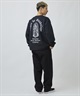 DEAR LAUREL ディアローレル 長袖 Tシャツ ロンT メンズ バックプリント DL26F-2201(WHT-M)