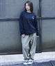 DEAR LAUREL ディアローレル 長袖 Tシャツ ロンT メンズ バックプリント DL26F-2201(WHT-M)