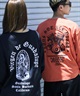 DEAR LAUREL ディアローレル 長袖 Tシャツ ロンT メンズ バックプリント DL26F-2201(WHT-M)
