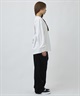 DEAR LAUREL ディアローレル 長袖 Tシャツ ロンT メンズ バックプリント DL26F-2203(WHT-M)