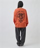 DEAR LAUREL ディアローレル 長袖 Tシャツ ロンT メンズ バックプリント DL26F-2203(WHT-M)
