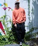 DEAR LAUREL ディアローレル 長袖 Tシャツ ロンT メンズ バックプリント DL26F-2203(WHT-M)