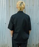 DEAR LAUREL ディアローレル 半袖 シャツ メンズ セットアップ対応 SHORE TECH SS SHIRT DL26S-2402(BLK-M)