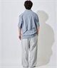 DEAR LAUREL ディアローレル 半袖 シャツ メンズ シンプル D26S2401(BLK-M)
