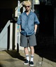 DEAR LAUREL ディアローレル 半袖 シャツ メンズ LETTER SOUL MARIA SHIRT DL26S-2404(BLK-M)