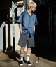 DEAR LAUREL ディアローレル 半袖 シャツ メンズ LETTER SOUL MARIA SHIRT DL26S-2404(BLK-M)
